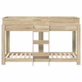 Szükidő ágy sonoma tölgy 75 x 190 cm faanyag Szükidő ágy sonoma tölgy 75 x 190 cm faanyag