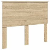 Tárolós ágy fejtámlával sonoma tölgy 135 x 190 cm faanyag Tárolós ágy fejtámlával sonoma tölgy 135 x 190 cm faanyag