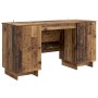 Asztal antik fa szerelt fa 142,5 x 50 x 75 cm