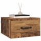 Éjjeliszekrény fiókkal öreg fa 35 x 35 x 20 cm faanyag