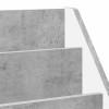 Gyerek könyvespolc beton szürke 72,5 x 29,5 x 69 cm faanyag