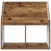 Gyerek könyvespolc öreg fa 72,5 x 29,5 x 69 cm faanyag