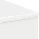 Asztal fiókkal polcokkal fehér 100 x 40 x 75 cm faanyag