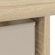 Asztal fiókkal polcokkal sonoma tölgy 100 x 40 x 75 cm faanyag