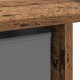 Asztal fiókkal polcokkal öreg fa 100 x 40 x 75 cm faanyag