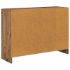 Széf fiókkal öreg fa 88,5 x 27,5 x 63,5 cm