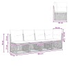 4 férőhelyes kanapé bal oldali karfával 4 pcs 4-ülőhelyek száma