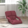 Állítható padlószék karfával 5 szintben állítható bordó szövet