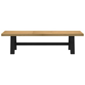 Étkező pad noain 160 x 41 x 45 cm tömör fenyő természetes