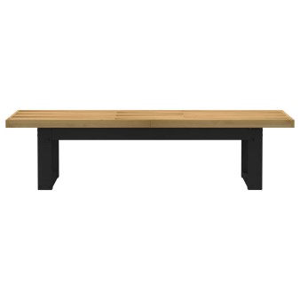 Étkező pad noain 160 x 41 x 45 cm tömör fenyő természetes