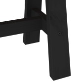 Étkező pad noain 120 x 41 x 45 cm tömör fenyő természetes