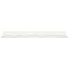 Lebegő polc 2 db fehér 60 x 18 x 2,5 cm acél