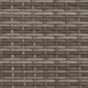 Pad párnával szürke és sötétszürke 115 x 65 x 72 cm rattan