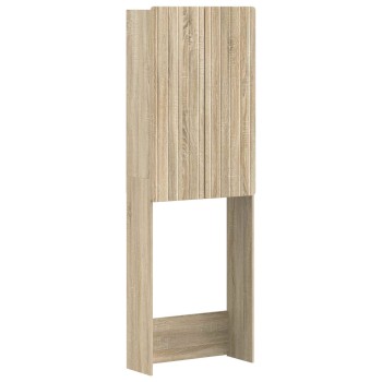 Wc szekrény zwolle sonoma tölgy 66 x 25,5 x 190 cm szerelt fa