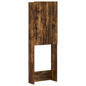 Wc szekrény zwolle füstös tölgy 66 x 25,5 x 190 cm szerelt fa