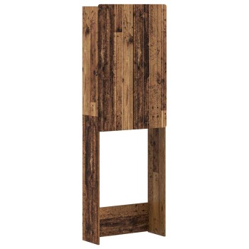 Wc szekrény zwolle antik fa 66 x 25,5 x 190 cm szerelt fa