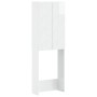 Wc szekrény delft magasfényű fehér 66 x 25,5 x 190 cm