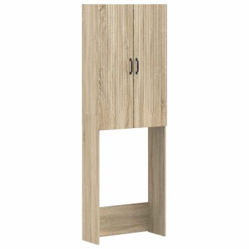 Wc szekrény hoorn sonoma tölgy 66 x 25,5 x 190 cm szerelt fa