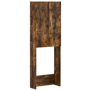 Wc szekrény hoorn füstös tölgy 66 x 25,5 x 190 cm szerelt fa