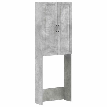 Wc szekrény utrecht betonszürke 66 x 25,5 x 190 cm szerelt fa