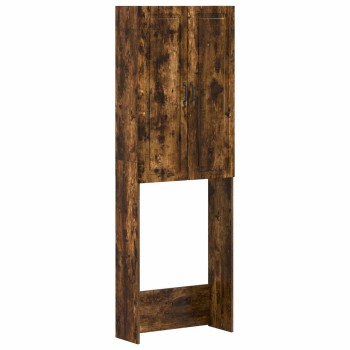Wc szekrény utrecht füstös tölgy 66 x 25,5 x 190 cm szerelt fa