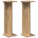 Növényállvány 2 pcs kézműves tölgy 25 x 25,5 x 80,5 cm