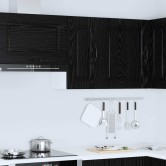 Mosogatógép panel kalmar fekete tölgy 30 x 31 x 60 cm faanyag