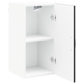 Mosogatógép panel kalmar fekete tölgy 30 x 31 x 60 cm faanyag