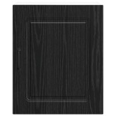 Mosogatógép panel kalmar 2 pcs fekete tölgy 50 x 31 x 60 cm