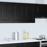 Mosogatógép panel kalmar fekete tölgy 80 x 31 x 60 cm faanyag