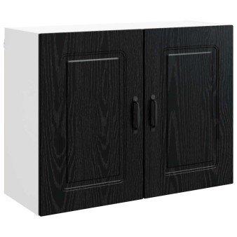 Mosogatógép panel kalmar fekete tölgy 80 x 31 x 60 cm faanyag