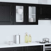 Mosogatógép panel kalmar fekete tölgy 80 x 31 x 60 cm faanyag Mosogatógép panel kalmar fekete tölgy 80 x 31 x 60 cm faanyag