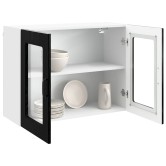 Mosogatógép panel kalmar fekete tölgy 80 x 31 x 60 cm faanyag Mosogatógép panel kalmar fekete tölgy 80 x 31 x 60 cm faanyag