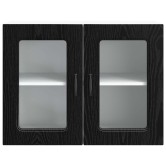 Mosogatógép panel kalmar fekete tölgy 80 x 31 x 60 cm faanyag Mosogatógép panel kalmar fekete tölgy 80 x 31 x 60 cm faanyag