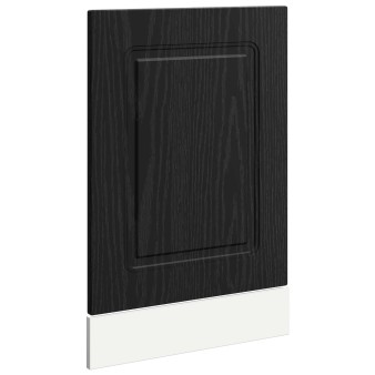 Mosogatógép panel kalmar fekete tölgy 45 x 1,5 x 57 cm faanyag