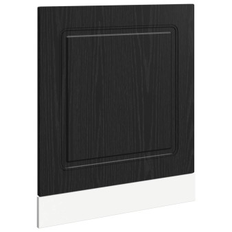 Mosogatógép panel kalmar fekete tölgy 60 x 1,5 x 57 cm faanyag