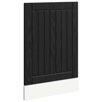 Mosogatógép panel lucca fekete tölgy 45 x 1,5 x 57 cm