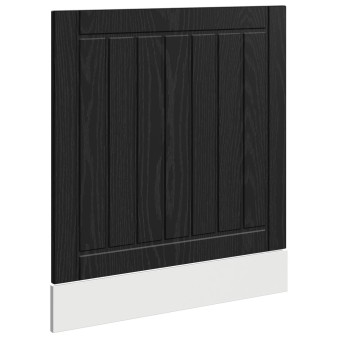 Mosogatógép panel lucca fekete tölgy 60 x 1,5 x 57 cm