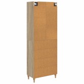Szekrény szett 2 pcs 66 x 34,5 x 95 cm szerelt fa