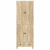 Szekrény szett 2 pcs 66 x 34,5 x 95 cm szerelt fa