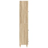 Szekrény szett 2 pcs 66 x 34,5 x 95 cm szerelt fa