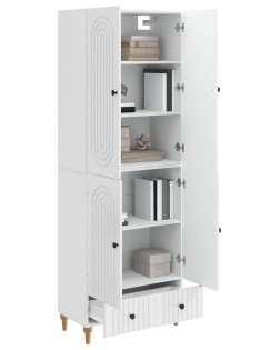 Szekrény szett 2 pcs 66 x 34,5 x 95 cm szerelt fa
