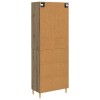 Szekrény szett 2 pcs kézműves tölgy 66 x 34,5 x 90 cm
