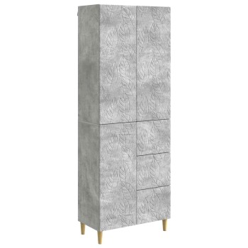 2 pcs betonszürke