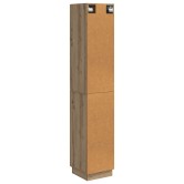 Szekrény szett 2 pcs kézműves tölgy 33 x 34,5 x 87 cm