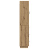 Szekrény szett 2 pcs kézműves tölgy 33 x 34,5 x 87 cm