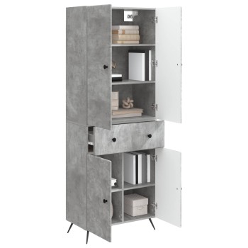 2 pcs betonszürke