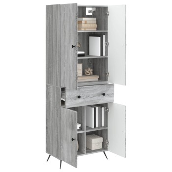 2 pcs szürke sonoma