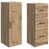 Szekrény szett 2 pcs kézműves tölgy 33 x 34,5 x 87 cm