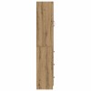 Szekrény szett 2 pcs kézműves tölgy 33 x 34,5 x 87 cm